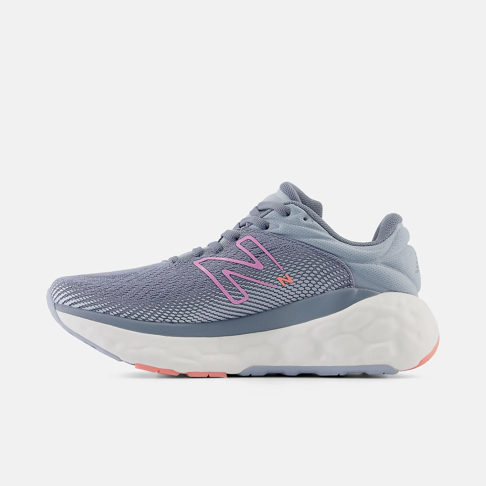 Women's Fresh Foam X 840F v1 (LS - Arctic Grey/Raspberry)
