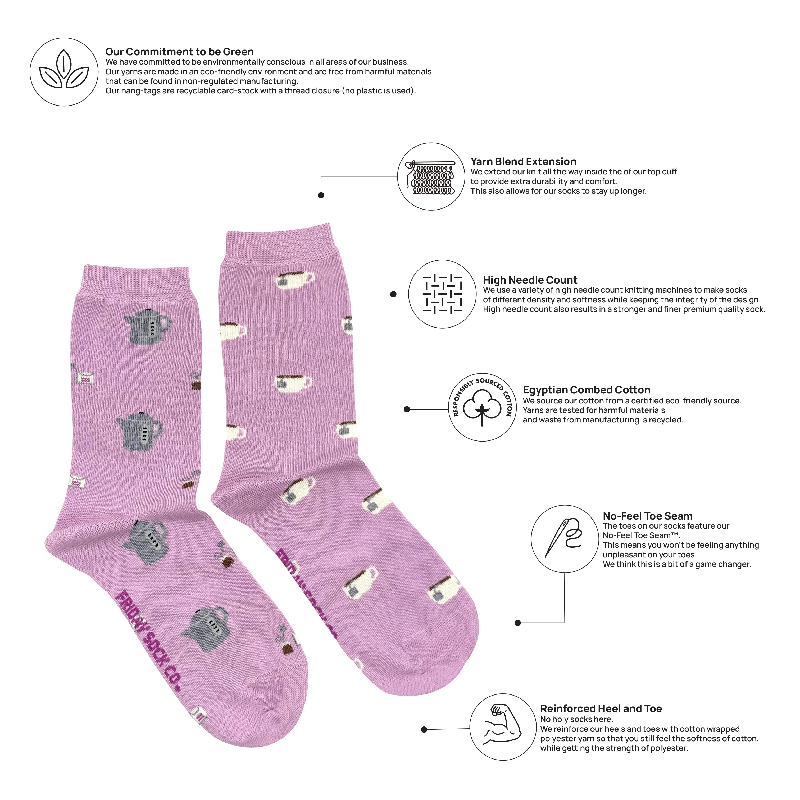 Women's Tea & Kettle Socks