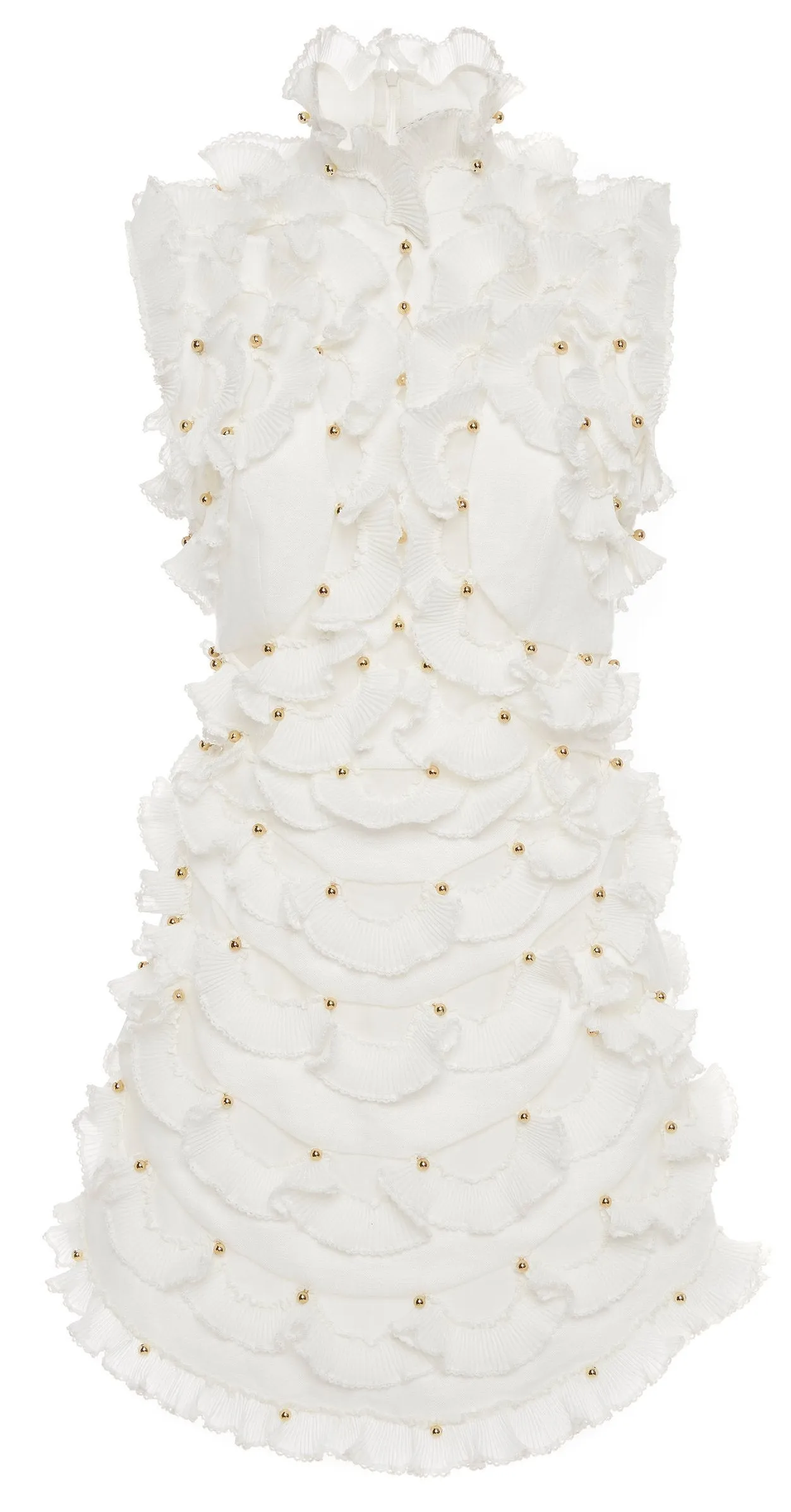'Zippy' Fan Ruffle Dress