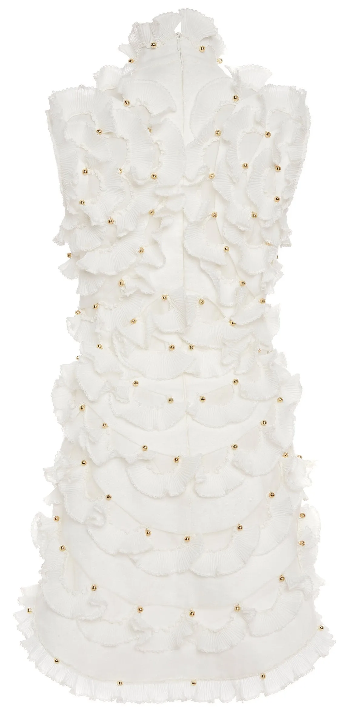 'Zippy' Fan Ruffle Dress
